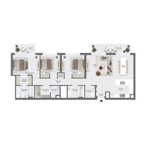 emaar-golf-point-floorplan_3BDR